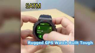 2026 nouvelle montre intelligente militaire DM58 GPS 1.43 ''HD AMOLED 5ATM étanche
