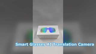 Q01 AI Traduction Bluetooth Appel Lunettes Intelligentes