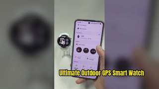 Montre de sport de plein air S888, baromètre d'altitude boussole, voix AI, stockage 4 Go, pour Android et iOS