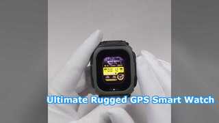 Rainbuvvy DM66 GPS montre intelligente 850 mAh grande batterie 2,13 pouces AMOLED HD affichage 5ATM carte hors ligne Fla